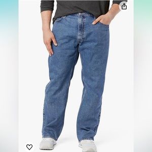 Signature by Levi Strauss & Co. Gold Label Men's Relaxed Fit Flex Jeans 28x34